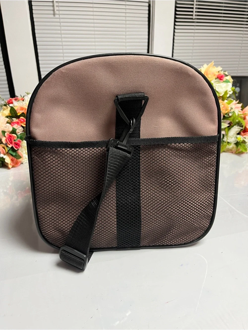 Petmate Soft Sided Pet Carrier Brown Black Airline Travel Dog Cat Shoulder Bag